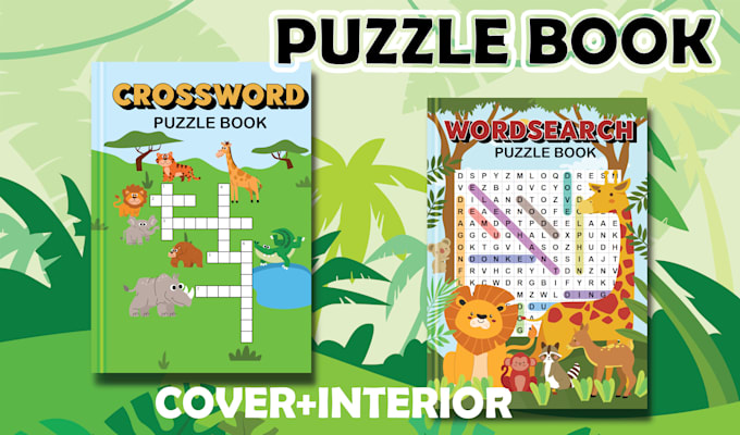 Gig Preview - Create custom mixes puzzles word search cross word  book for kdp