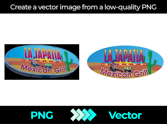 Gig Preview - Manual vector tracing of image or logo