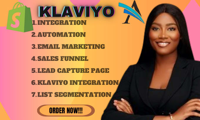 Gig Preview - Set up klaviyo email marketing, email campaign and klaviyo email flows