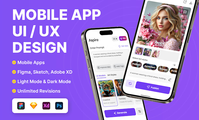 Bestseller - design app UI UX and web design in figma