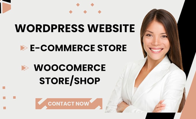 Gig Preview - Build wordpress ecommerce website woocommerce plugin