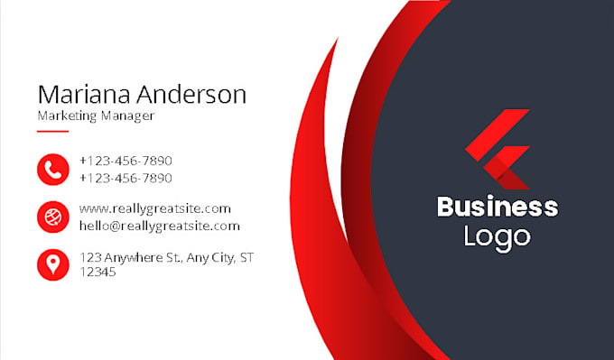 Gig Preview - Provide 10 professional business card design servicesin 10 hours