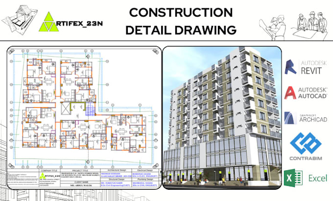 Gig Preview - Draw construction detail quantity survey takeoff boq