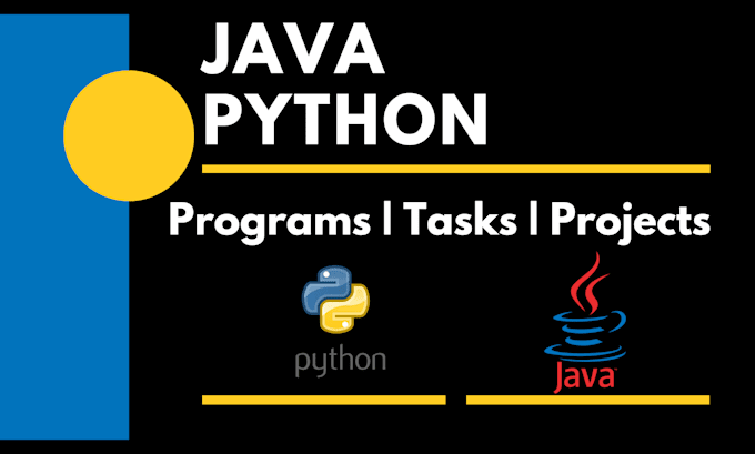 Gig Preview - Do your java and python projects