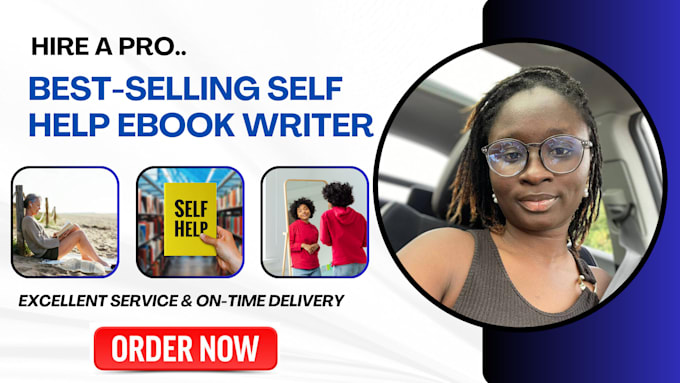 Gig Preview - Ghostwrite 40,000 words best selling self help, motivational ebook, life coach