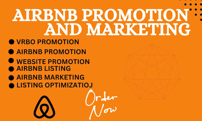 Gig Preview - Do airbnb promotion, airbnb listing, airbnb marketing, airbnb and vrbo