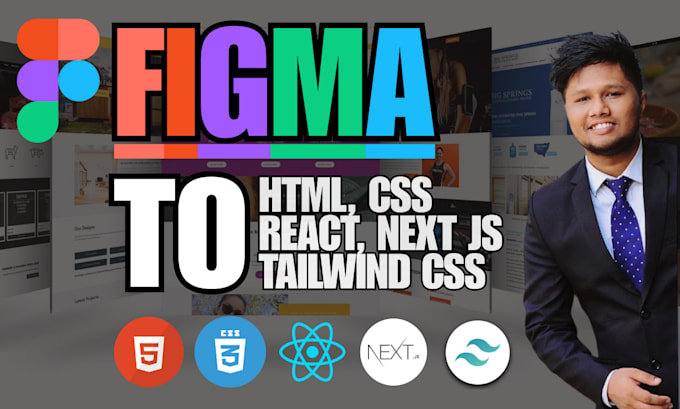 Bestseller - convert figma, PSD, or xd to responsive HTML, react, nextjs