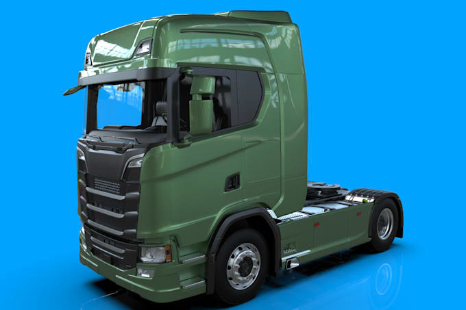 Gig Preview - Do 3d car model 3d truck design 3d vehicle model exterior design for 3d printing