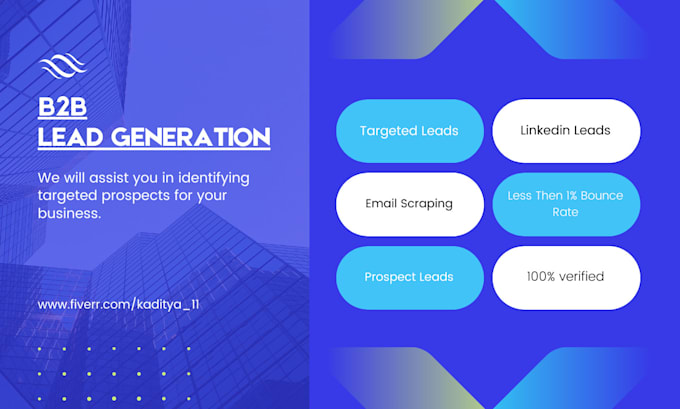 Bestseller - do targeted b2b lead generation and linkedin leads