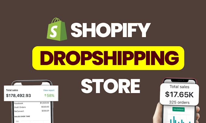 Bestseller - build high converting shopify dropshipping store or shopify website