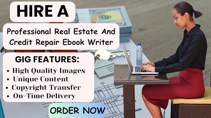 Gig Preview - Write 30,000 words on real estate ebook writer credit repair amazon kdp article