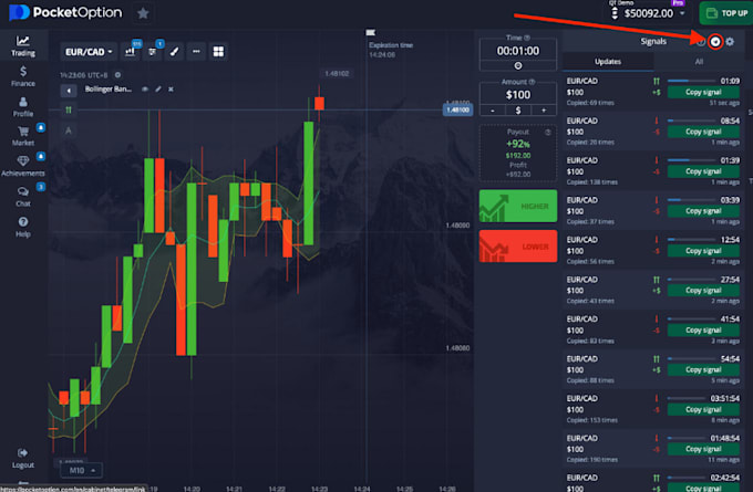 Gig Preview - Rebuild pocket option trading robot quotex bot, hft, iq option robot deriv bot