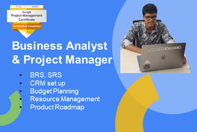 Gig Preview - Be your virtual business analyst and project manager for effective solutions