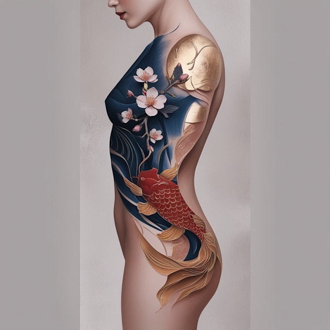 Bestseller - do custom realistic, minimalist, and japanese tattoo designs