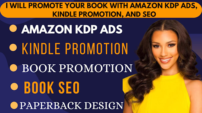 Gig Preview - Promote your book with amazon KDP ads kindle promotion and SEO