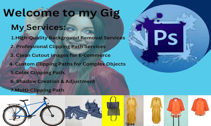 Gig Preview - Do background removal and clipping  fast delivery service