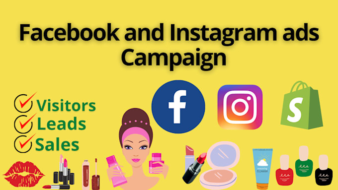 Gig Preview - Be your shopify facebook ads, instagram ads campaign