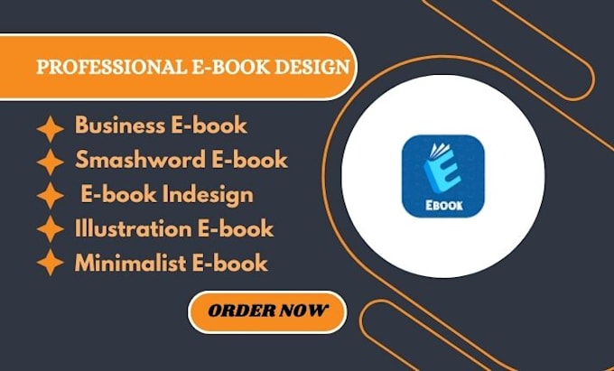 Gig Preview - Design a professional e book, business e book, and smash word e book