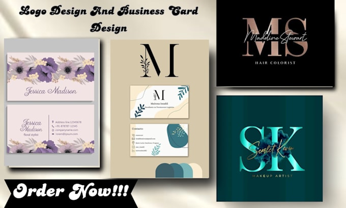 Gig Preview - Create professional minimalist logo design, business card, and business branding