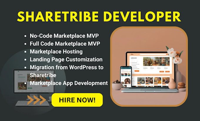 Gig Preview - Setup and customize sharetribe marketplace, sharetribe landing page, cscart site