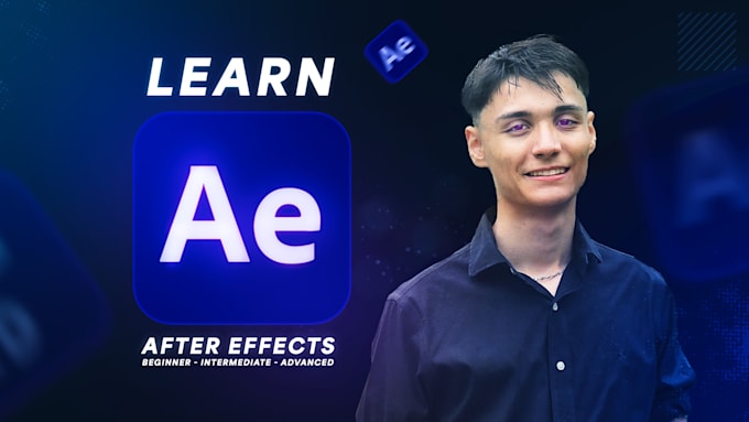 Gig Preview - Make after effects lesson for beginner, intermediate or advanced