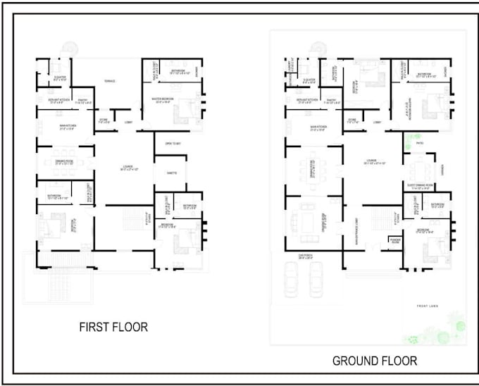 Gig Preview - Provide 2d autocad drafts as per your needs or convert your pdfs accordingly