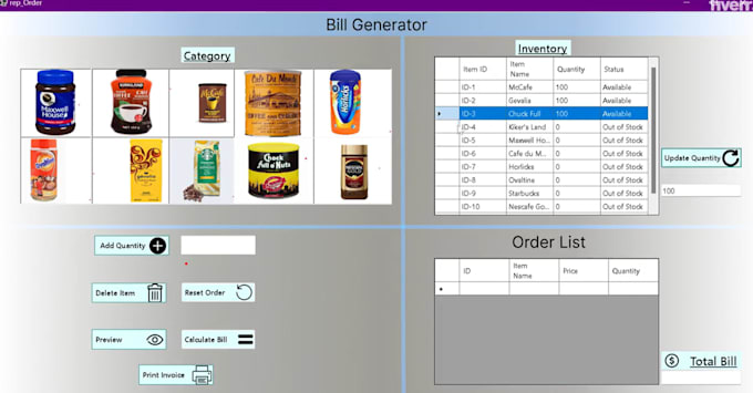 Gig Preview - Develop invoice generator software solution