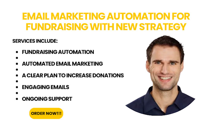 Gig Preview - Do email marketing automation for fundraising with new strategy, workflow