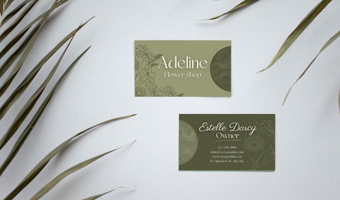 Gig Preview - Design professional business cards for you