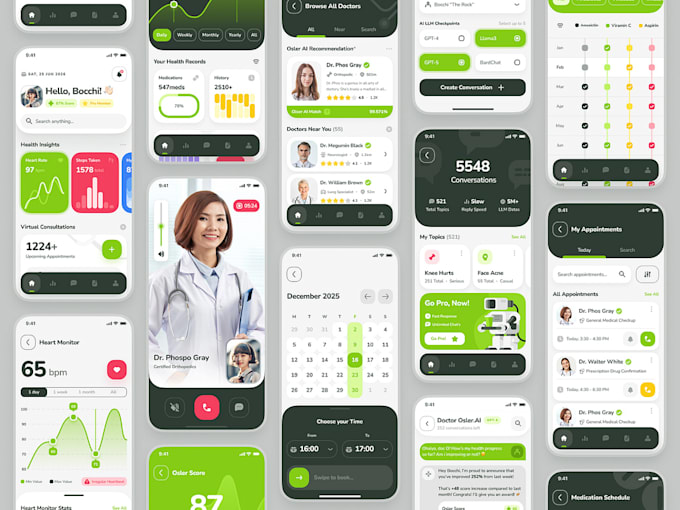 Gig Preview - Develop telemedicine app, hospital app, health tracking app, health care app