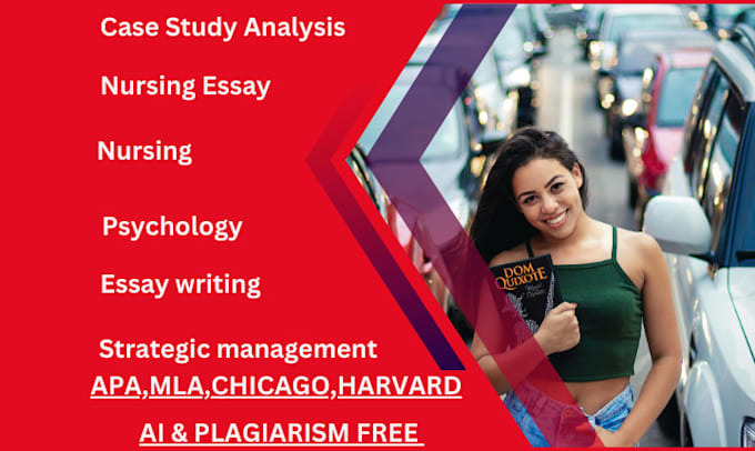 Gig Preview - Do case study analysis, nursing essay, psychology, and strategic management