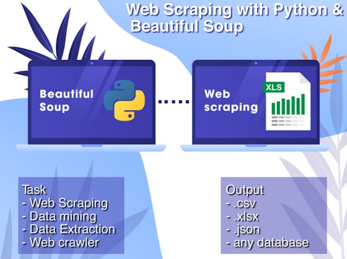 Bestseller - do python web scraping, data mining, data scraping data extraction, web crawling