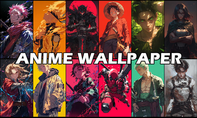 Gig Preview - Create custom anime wallpapers using midjourney advanced