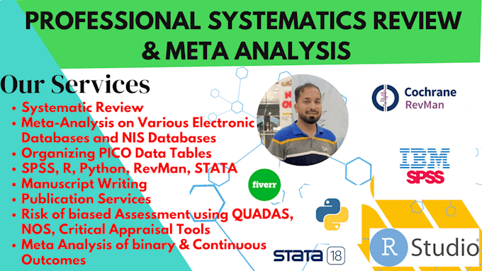 Gig Preview - Write systematic review and meta analysis