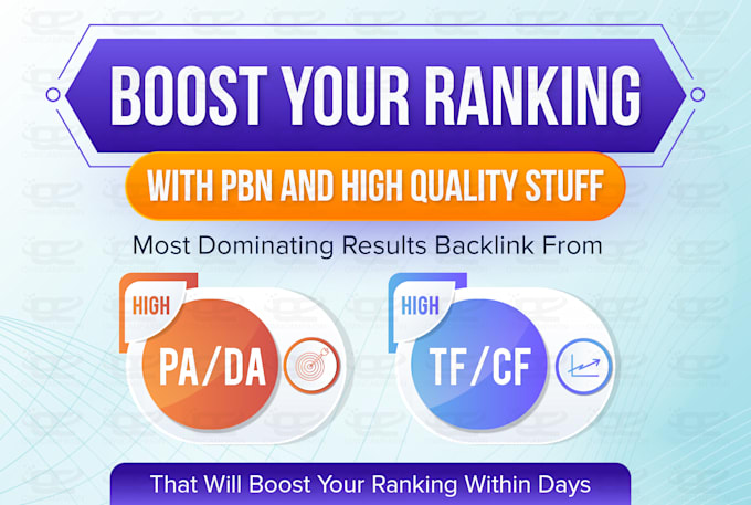 Gig Preview - Boost your ranking with high quality stuff