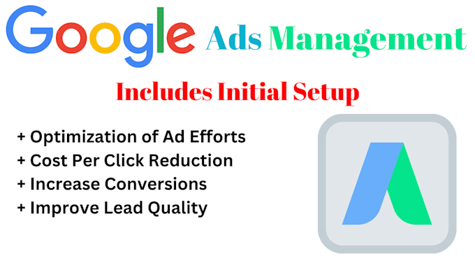 Gig Preview - Manage and optimize google ads