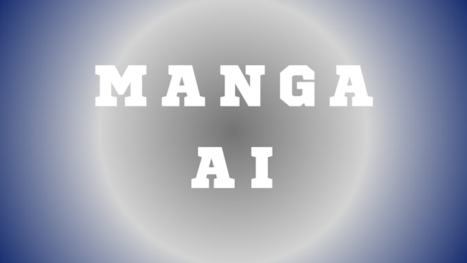 Gig Preview - Design your manga ai image