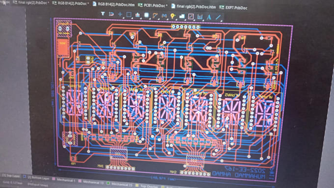 Gig Preview - Create pcb design on altium