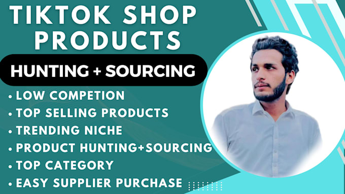 Gig Preview - Hunt and source winning products for your tiktok shop