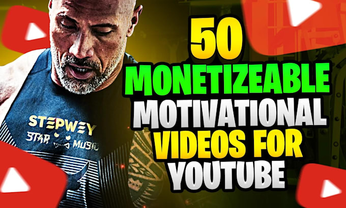 Gig Preview - Create professional amazing motivational videos for youtube