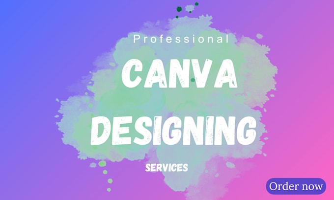 Gig Preview - Do any design on canva