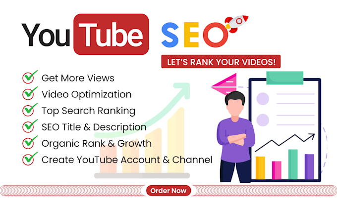 Gig Preview - Optimize your youtube video for SEO by vidiq, tubebuddy