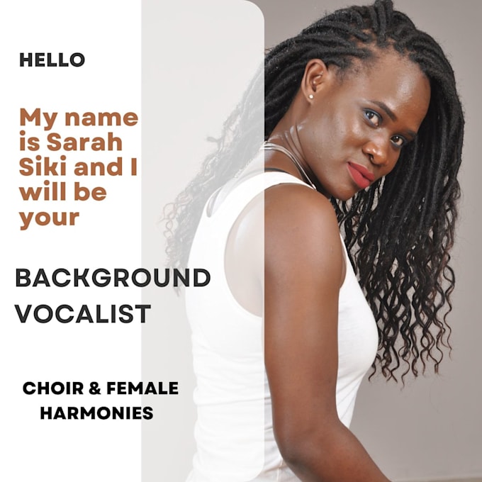 Bestseller - sing your harmonies, backing vocals or be your gospel choir