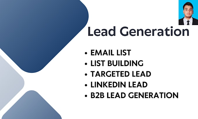 Bestseller - provide b2b lead generation for any industry