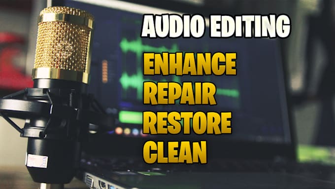 Gig Preview - Clean up, edit, enhance, fix, repair and restore audio or music