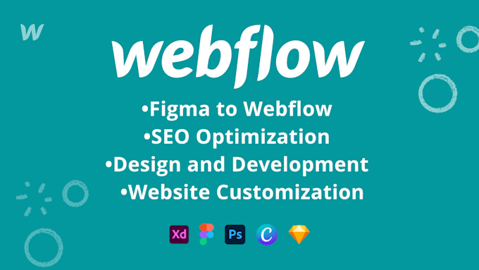 Gig Preview - Develop webflow website design and convert figma to webflow