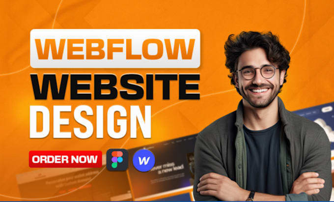 Gig Preview - Create webflow designs for stunning custom websites as per your requireme