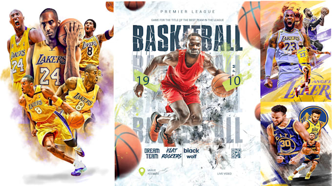 Gig Preview - Design a professional advertising sports flyer or poster