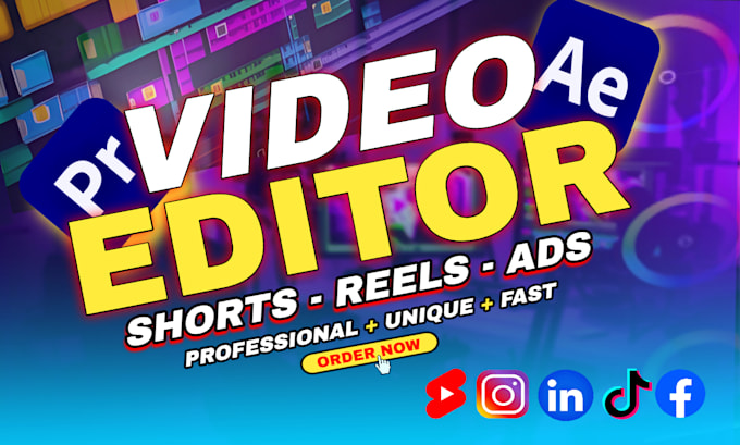 Gig Preview - Be your instagram reels video editor, youtube shorts, tiktok