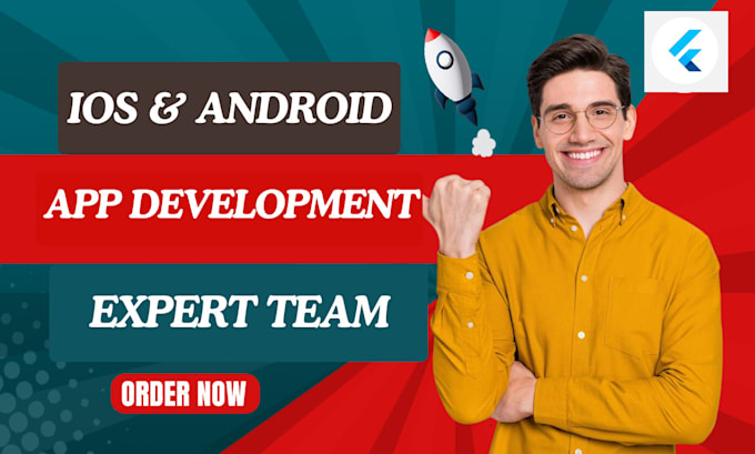 Gig Preview - Create app build mobile app development ios app development as flutter developer